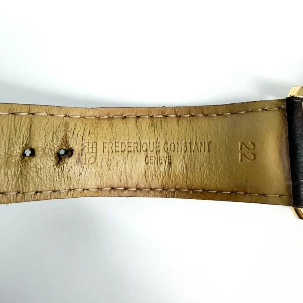 Frederique Constant Classic Business Timer Gold Brown